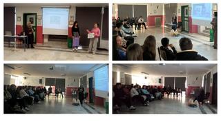 Επίσκεψη στο Γυμνάσιο Φαρών της Προϊσταμένης του Σχολείου μας